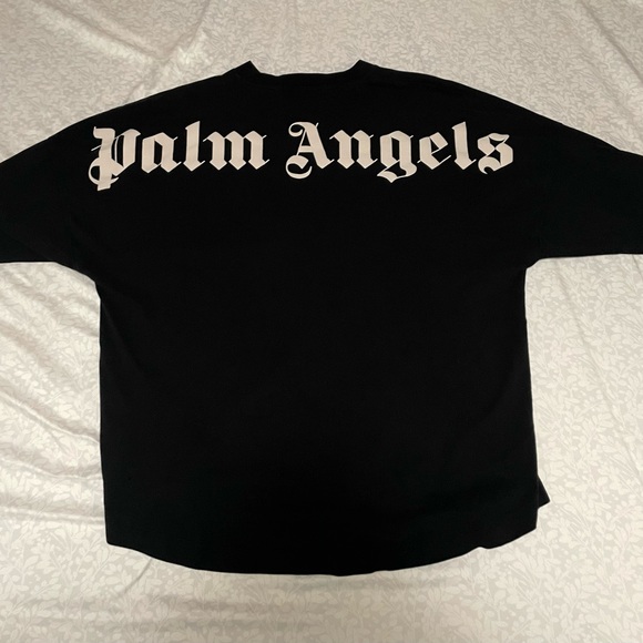 PALM ANGELS LOGO OVERSIZED T SHIRT